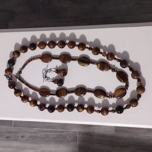 3 piece necklace and earrings set